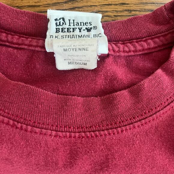 Vintage Harley Davidson Red Timeless Original Warr's London England-Medium - Picture 3 of 6